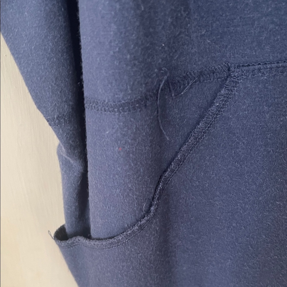 Blue Hooded Zip-Up Jacket - Picture 3 of 8